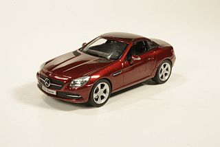 Mercedes SLK (R172) 2011, dark red