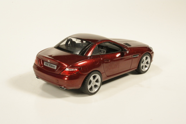 Mercedes SLK (R172) 2011, dark red