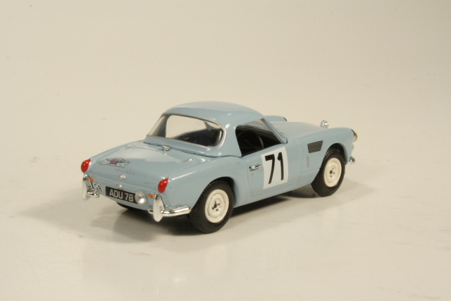 Triumph Spitfire, Alpine Rally 1964, Terry Hunter, no.71