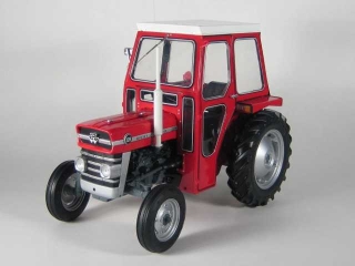 Massey Ferguson 135 Hytillä, punainen - Sulje napsauttamalla kuva