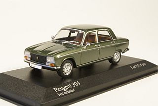 Peugeot 304 1969, tummanvihreä - Sulje napsauttamalla kuva