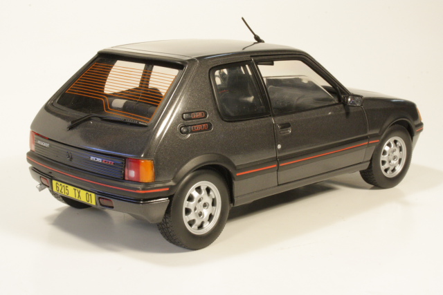 Peugeot 205 GTi 1.9 1990, grafiitinharmaa