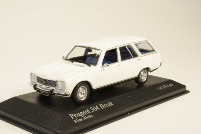 Peugeot 504 Break 1975, valkoinen