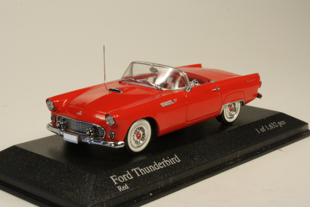 Ford Thunderbird 1955, punainen