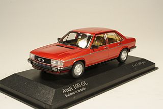 Audi 100 1979, punainen - Sulje napsauttamalla kuva
