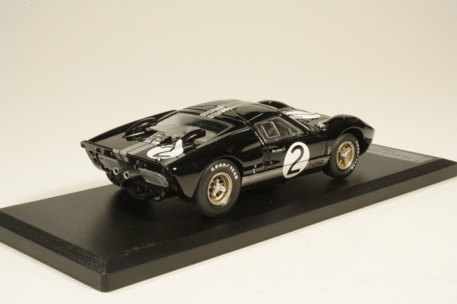 Ford GT40 MK2 1966, musta, no.2