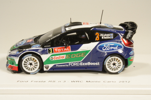 Ford Fiesta WRC, Monte Carlo 2012, J.M.Latvala, no.3