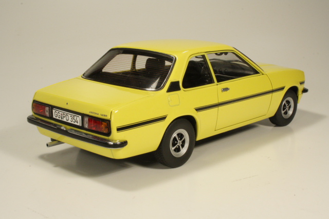 Opel Ascona B SR 1975, bright yellow