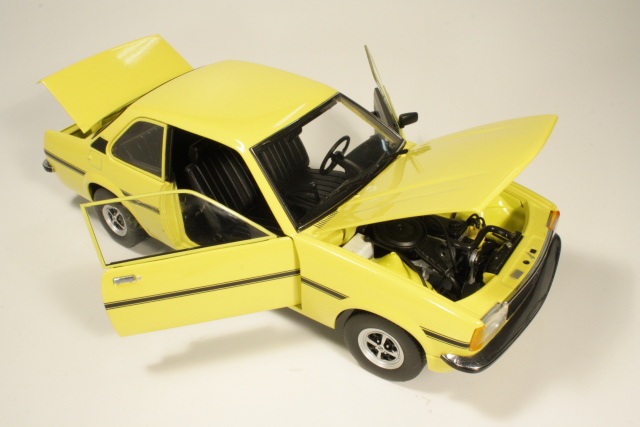 Opel Ascona B SR 1975, bright yellow