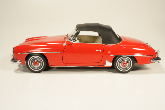 Mercedes 190SL (w121) 1957, punainen