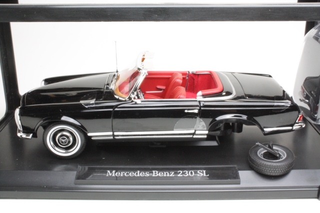 Mercedes 230SL (w113) 1967, musta
