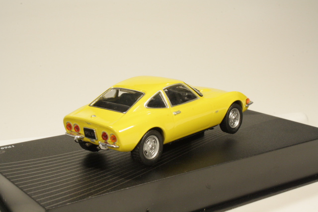 Opel GT 1968, keltainen