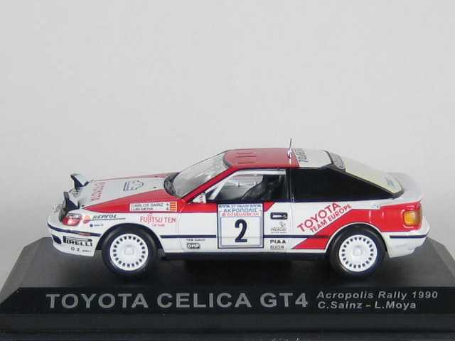 Toyota Celica GT-Four ST165, Acropolis 1990, C.Sainz, no.2 - Sulje napsauttamalla kuva