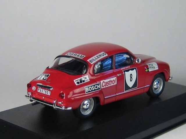 Saab 96 V4, Rally Sweden 1972, S.Blomqvist, no.8