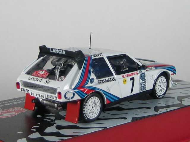 Lancia Delta S4, Monte Carlo 1986, H.Toivonen, no.7