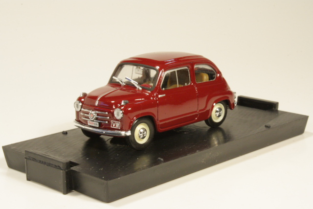 Fiat 600 Polizia Stradale 1955, tummanpunainen