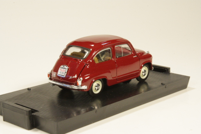 Fiat 600 Polizia Stradale 1955, tummanpunainen