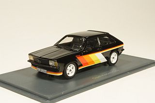 Opel Kadett C City Irmscher 1978, musta - Sulje napsauttamalla kuva