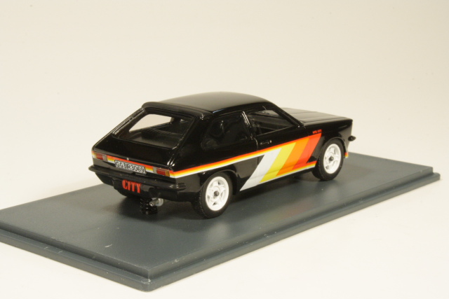 Opel Kadett C City Irmscher 1978, musta