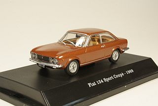 Fiat 124 Sport Coupe 1969, kuparinruskea - Sulje napsauttamalla kuva