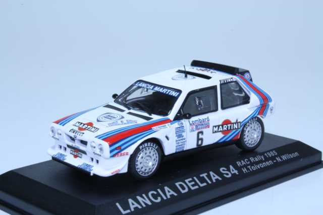 Lancia Delta S4, 1st. RAC 1985, H.Toivonen, no.6 - Sulje napsauttamalla kuva