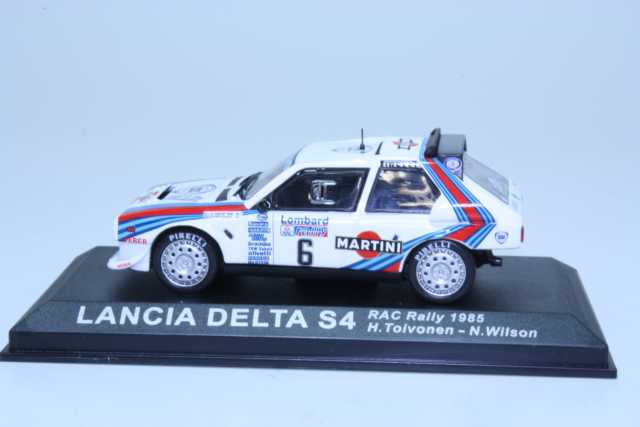 Lancia Delta S4, 1st. RAC 1985, H.Toivonen, no.6 - Sulje napsauttamalla kuva