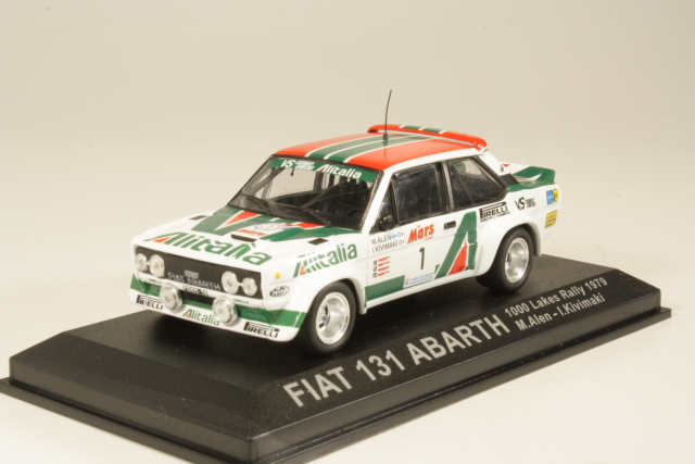 Fiat 131 Abarth, Finland 1979, M.Alen, no.1