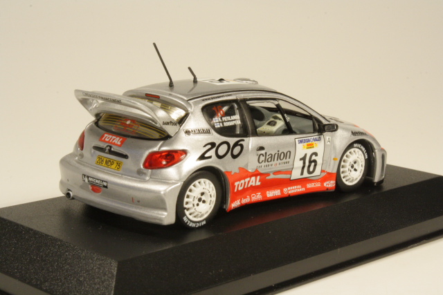 Peugeot 206 WRC, Sweden 2001, H.Rovanperä, no.16