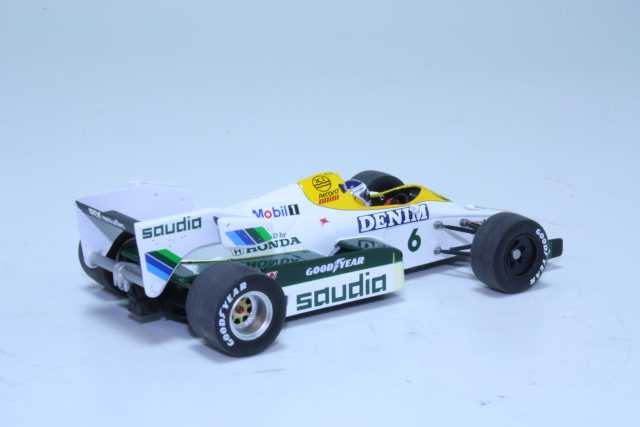 Williams Honda FW09, 1st. GP USA 1984, K.Rosberg, no.6
