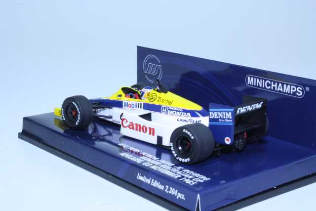 Williams Honda FW10, Australia 1985, K.Rosberg, no.6