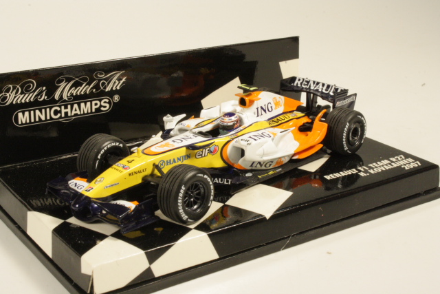 Renault F1 Team R27 2007, H.Kovalainen, no.4