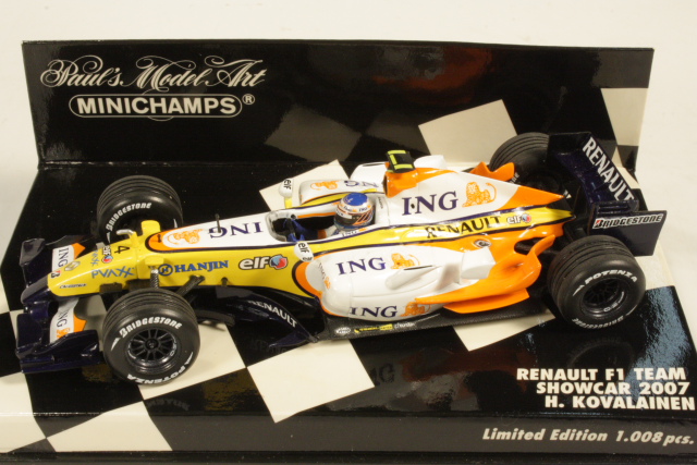 Renault F1 Team Showcar 2007, H.Kovalainen, no.4