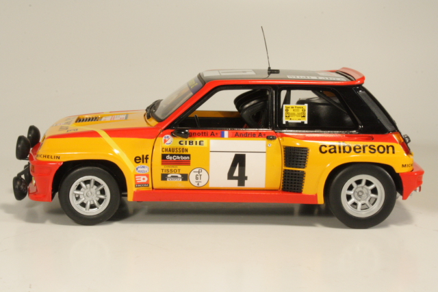 Renault 5 Turbo, Tour de France 1980, J.Ragnotti, no.4