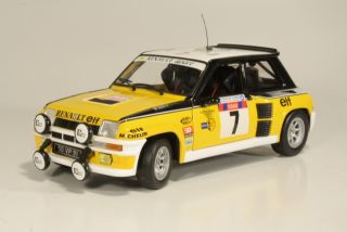 Renault 5 Turbo, Tour de Corse 1982, J.Ragnotti, no.7 - Sulje napsauttamalla kuva