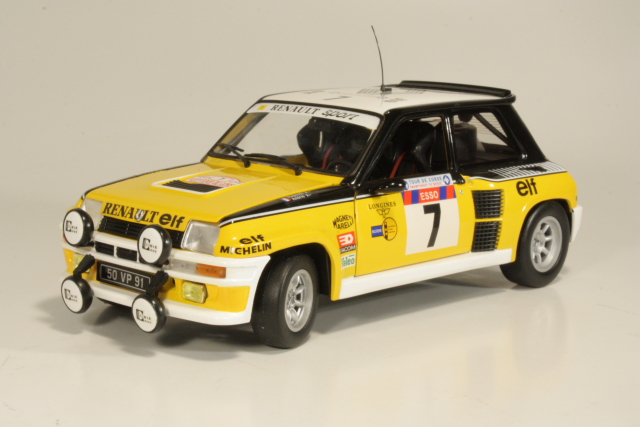 Renault 5 Turbo, Tour de Corse 1982, J.Ragnotti, no.7
