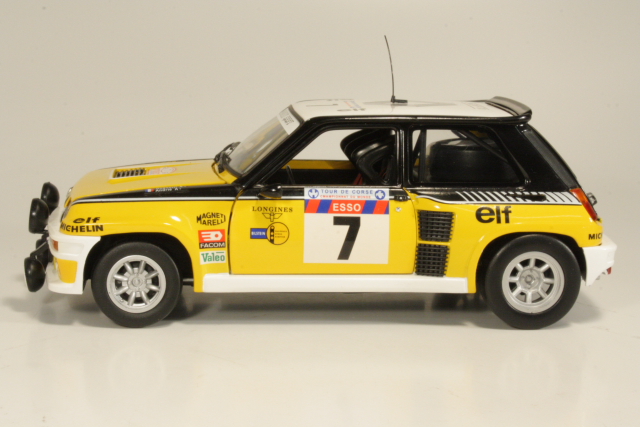 Renault 5 Turbo, Tour de Corse 1982, J.Ragnotti, no.7 - Sulje napsauttamalla kuva