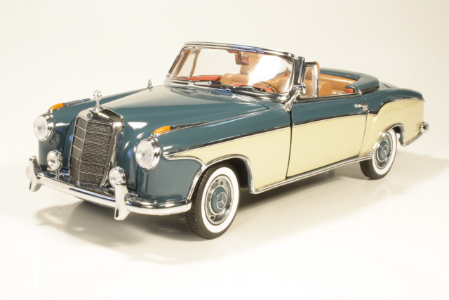 Mercedes 220SE (w128) Cabriolet 1958, sininen/beige