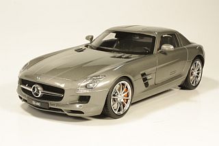Mercedes SLS AMG (C197) 2010, silver