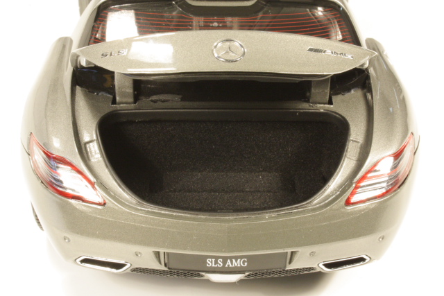 Mercedes SLS AMG (C197) 2010, silver
