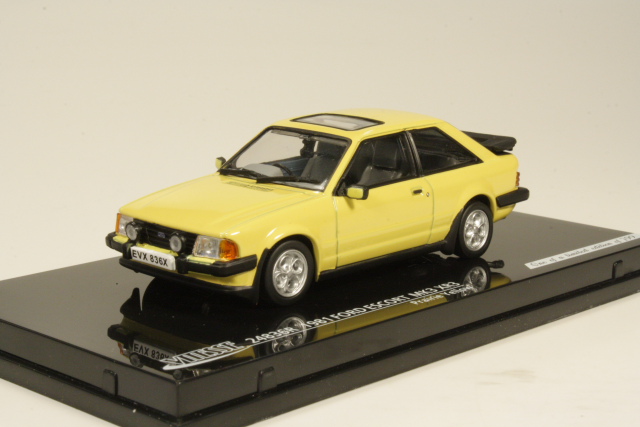 Ford Escort Mk3 XR3, yellow