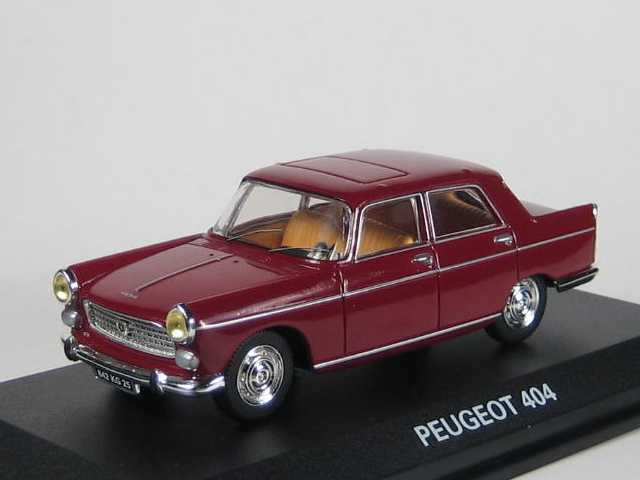 Peugeot 404 Berline 1965, punainen