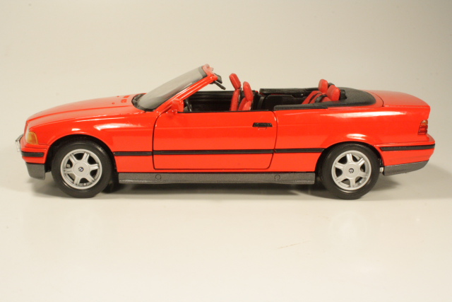 BMW 325i Cabriolet (e36) 1993, red