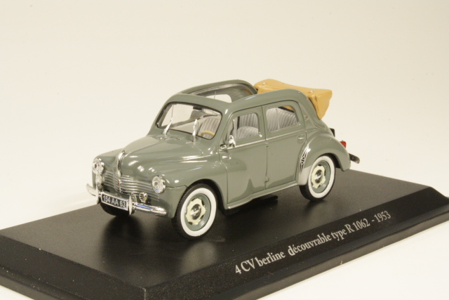 Renault 4CV Berline Convertible Type R 1062 1953, grey