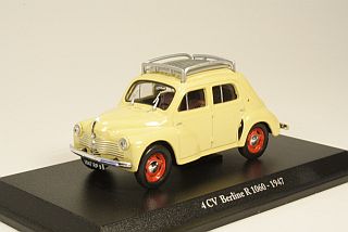 Renault 4CV R1060 1947, keltainen