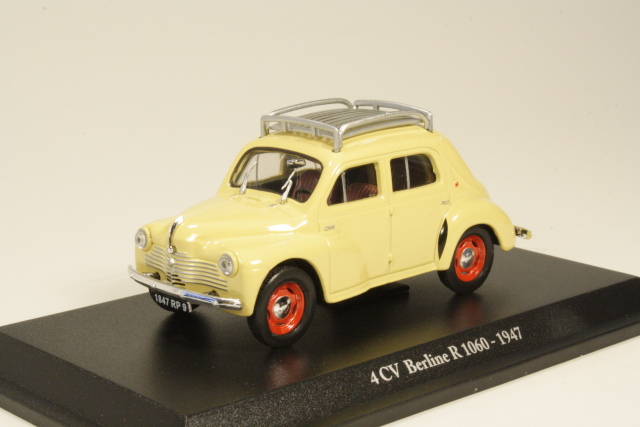 Renault 4CV R1060 1947, keltainen