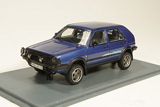 VW Golf 2 Country 1990, blue