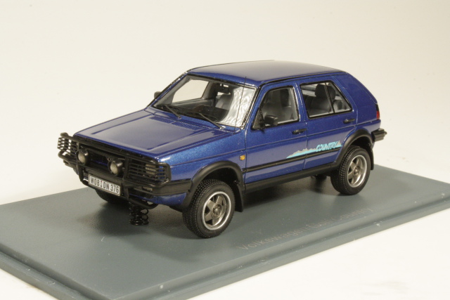 VW Golf 2 Country 1990, sininen