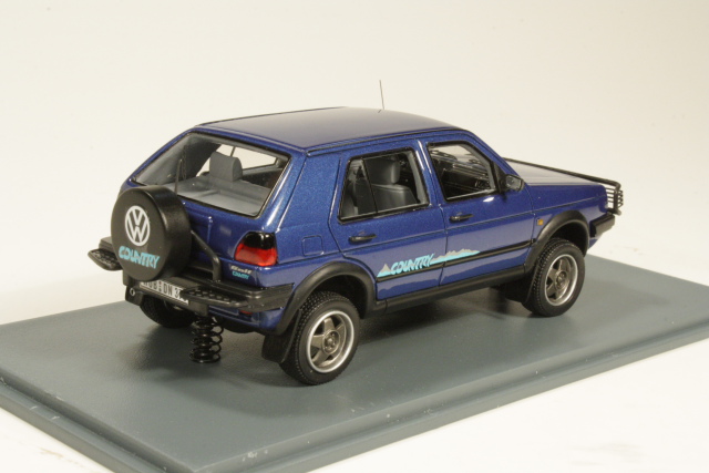 VW Golf 2 Country 1990, sininen