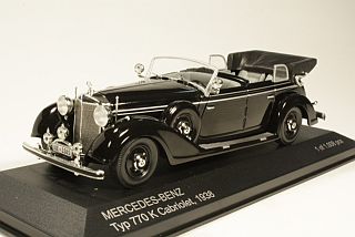 Mercedes 770K Convertible 1938, black