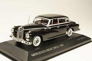 Mercedes 300D 1957, musta